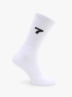 2-pak Sokker, Brilliant White, 43-46