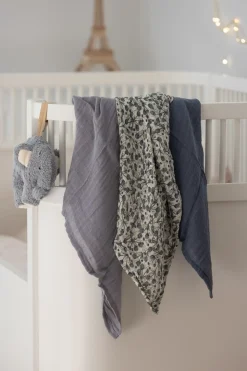 3-pak Stofbleer, Blue Olive Forest Lake Blue