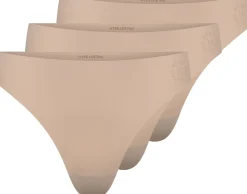 3-pak String Trusser, Sand, S