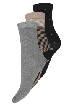 3-pak Strømper, Multi, 37/41