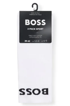 2-Pak Strømper, White, 39-42