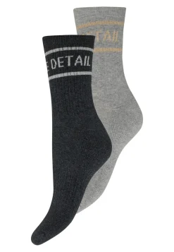 2-pak Tennissokker, Grey, 37/41