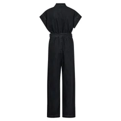 PancyCC Jeans Jumpsuit, Black, M