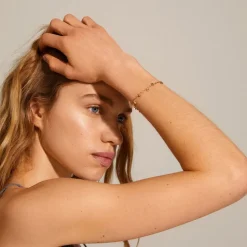 Panne Armbånd, Gold Plated, 16+3 cm