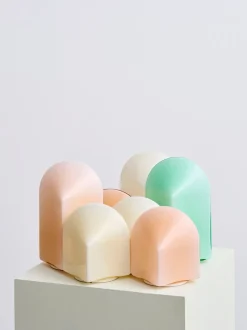 Parade 240 Transportabel Bordlampe, Shell White