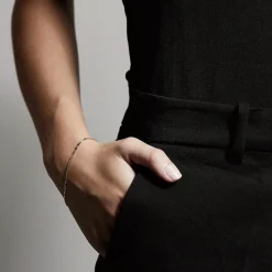 Parisa Armbånd, Gold Plated, 16+3 cm