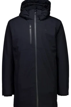 Parka Jakke, Navy, 4XL