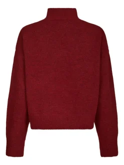 Paulina Striktrøje, Dark Red, 38