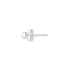 Pearl Ørering, Rhodineret Silver