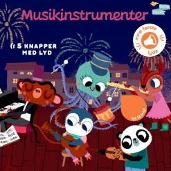 Pegebog Med Lys - Musikinstrumenter