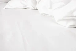 Percale Boxlagen, Hvid, 140x200 cm