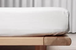 Percale Boxlagen, Hvid, 160x200 cm