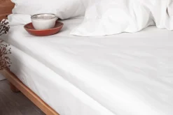 Percale Kuvertlagen, Hvid, 180x210 cm