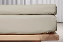 Percale Kuvertlagen, Sand, 180x200 cm