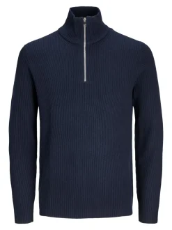Perfect Half Zip Striktrøje, Sky Captain, L