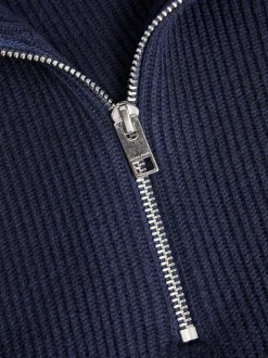 Perfect Half Zip Striktrøje, Sky Captain, L