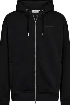 Pete Zip Hættetrøje, Black, XL