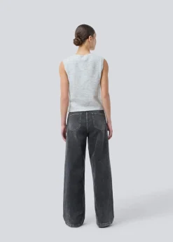 Petronella Vest, Grey Melange, M