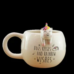 Pets Friends Unicorn Krus, White, 35 cl