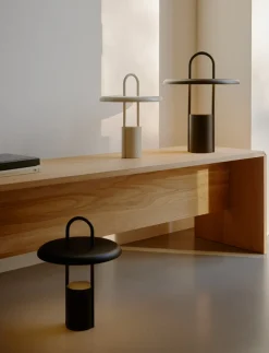 Pier Portable LED Lampe, Black