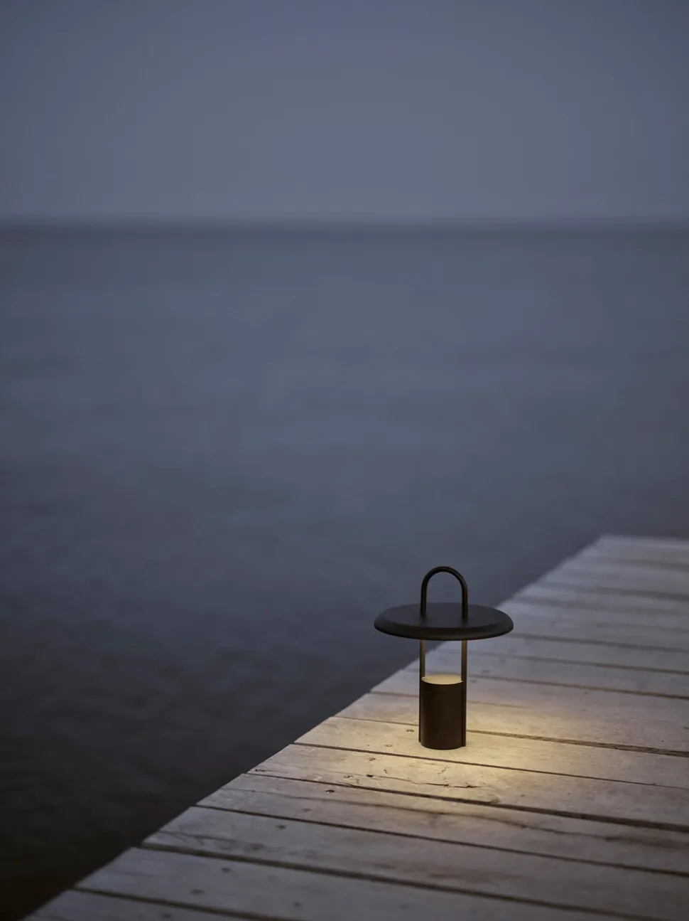Pier Portable LED Lampe, Sort