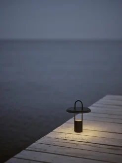Pier Portable LED Lampe, Sort