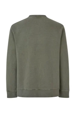 Pigment Crewneck Sweatshirt, Forest Night, S