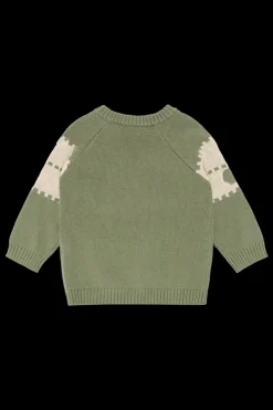 Pilou On the Road Striktrøje, Light Green, 80 cm