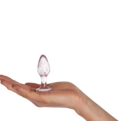 Pink Glitter Butt Plug Sæt