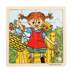 Pippi & Hr. Nilsson Træpuslespil