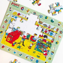 Pippi Indrammet Pappuslespil