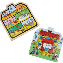 Pippi Træhus Puslespil