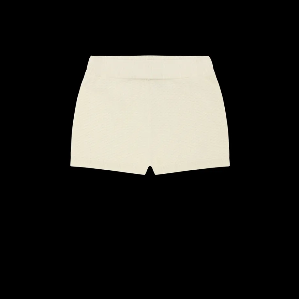 Pique Shorts, Ecru, 130 cm