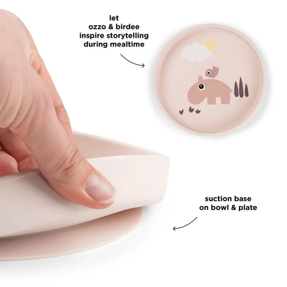 Playground Stick & Stay Tallerken, Powder