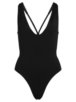 Plunge Badedragt, Black, XL