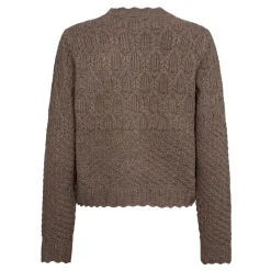 PointelleCC New Cardigan, Walnut, XS