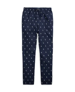 Polo Pony Pyjamasbukser, Navy/Nevis Aopp, L