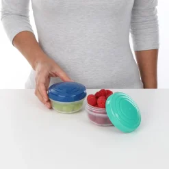 Portion Pod To Go 2-pak Opbevaringsbøtte, Multi, 210 ml