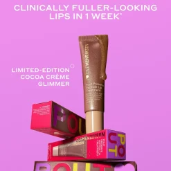 Pout Preserve Peptide Lip Treatment Shimmer, Cocoa Creme