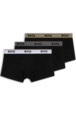 Power 3-pak Trunks, Black, L