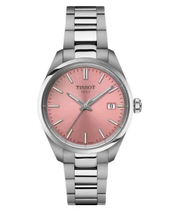 PR 100 T150.210.11.331.00 Dameur, Steel/Pink, 34 mm