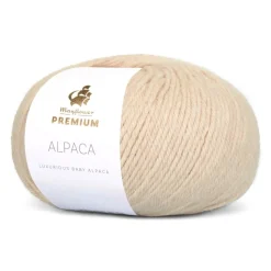 Premium Alpaca Garn, 003 Østers, 50 g