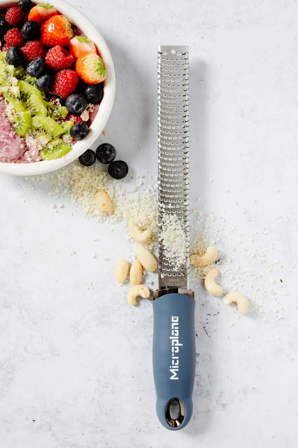 Premium Classic Zester Rivejern, Denim Blå