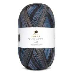 Premium Sock Wool Lake Garn, 006 Loch Lomond, 100 g