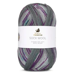 Premium Sock Wool Mountain Garn, 001 Kaukasus, 100 g