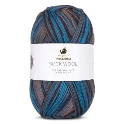 Premium Sock Wool Mountain Garn, 005 Altai, 100 g