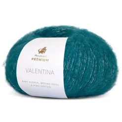 Premium Valentina Garn, 015 Petroleum, 50 g