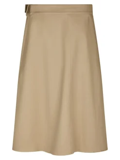 Prisilla Twill Nederdel, Taupe, 36