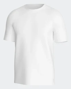 Pure Cotton T-shirt, White, XL
