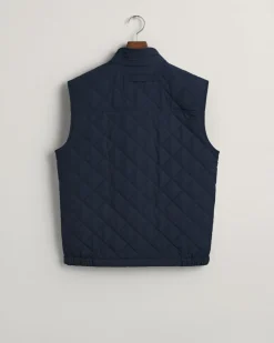 Quiltet Windcheater Vest, Evening Blue, L